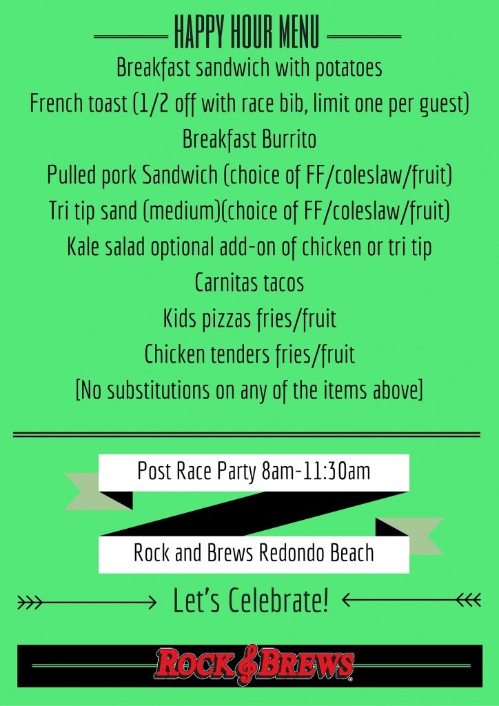 rock and brew menu